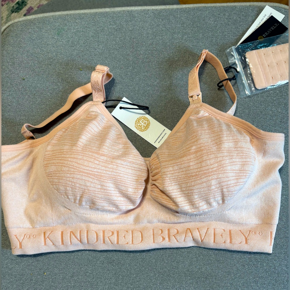 NWT Kindred Bravely Sublime Pink Nursing Bra